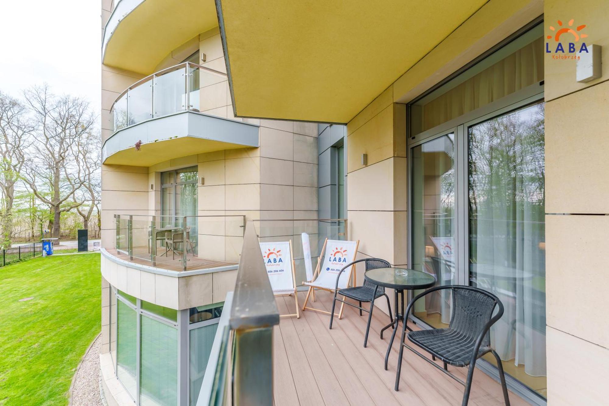 Laba Kolobrzeg Apartamenty Diune Z Parkingiem Exterior foto